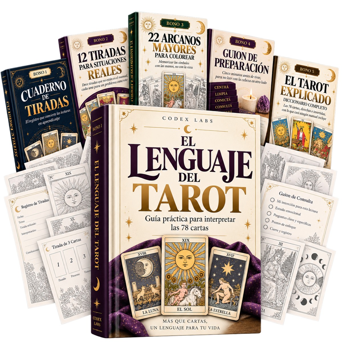 El Lenguaje del Tarot – Guía práctica para interpretar las 78 cartas